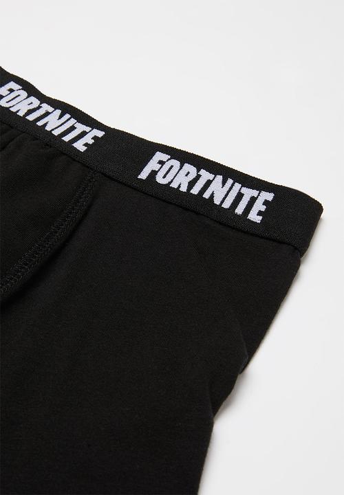 Name It - Fortnite 2 pack boxer briefs - black