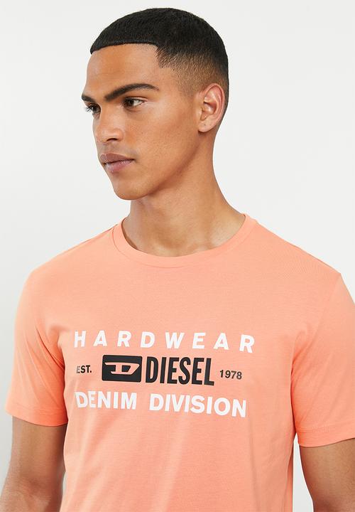 Diesel  - T-diegos-k32 T-shirt - orange 