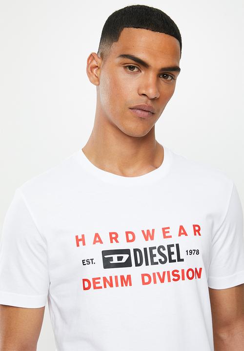 Diesel  - T-diegos-k32 t-shirt - white