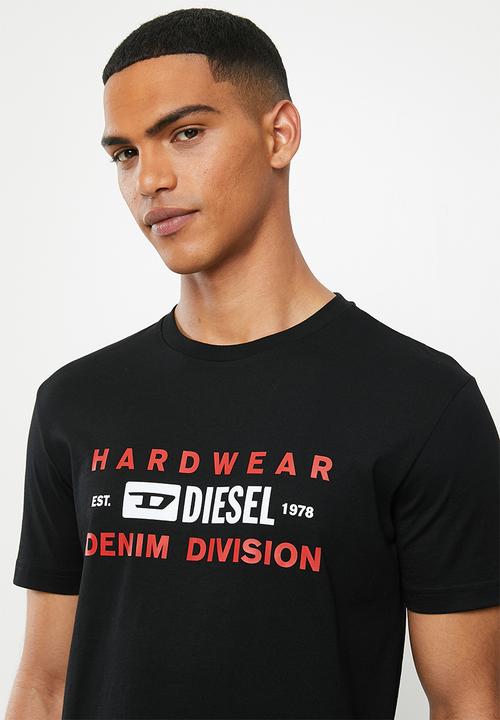 Diesel  - T-diegos-k32 T-shirt - black