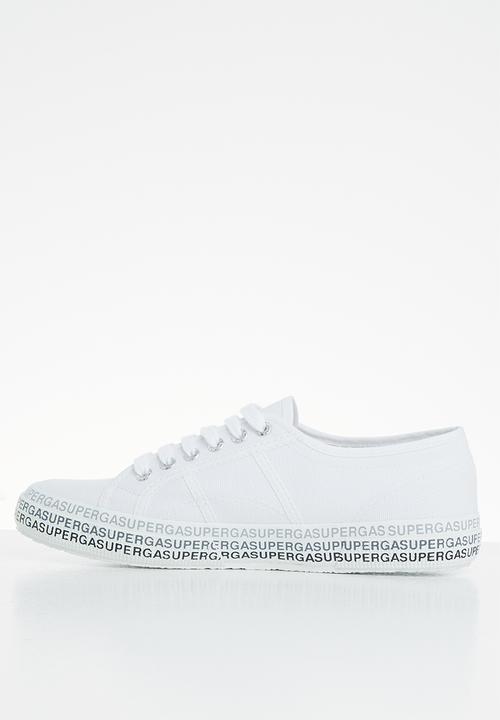 SUPERGA - 2750 mini lettering - white black
