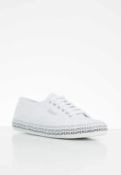 SUPERGA - 2750 mini lettering - white black