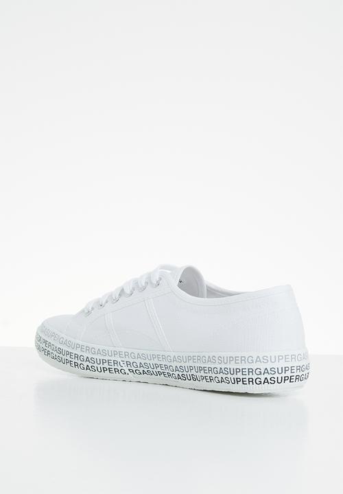 SUPERGA - 2750 mini lettering - white black
