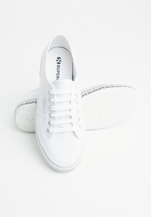 SUPERGA - 2750 mini lettering - white black
