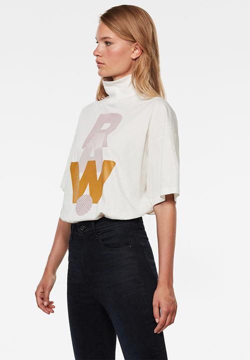 G-STAR - Raw dot gr carrn r t short sleeve - white