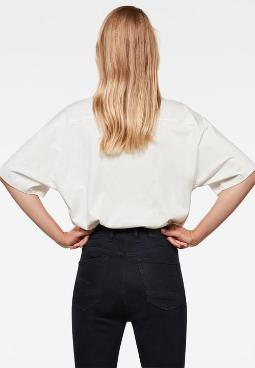 G-STAR - Raw dot gr carrn r t short sleeve - white