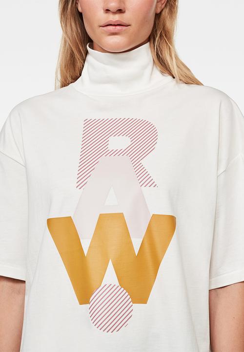 G-STAR - Raw dot gr carrn r t short sleeve - white