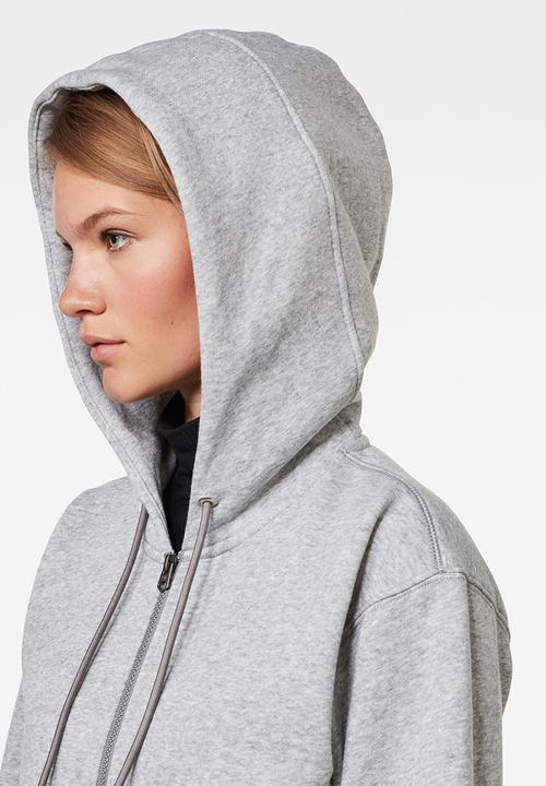 G-STAR - Premium core hdd zip thru - grey