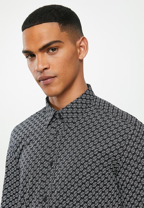Diesel  - S-riley-ka shirt - black