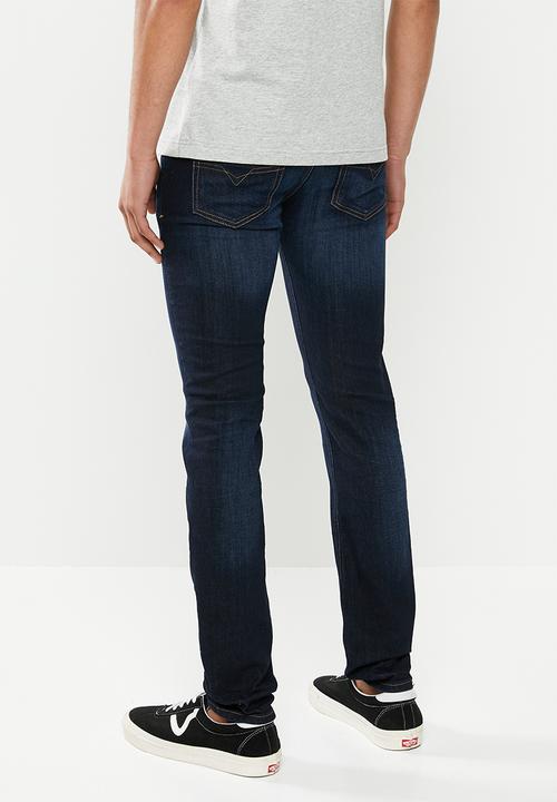 Diesel  - Sleenker-x skinny jeans - blue