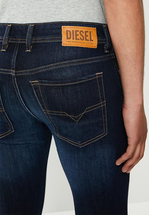 Diesel  - Sleenker-x skinny jeans - blue