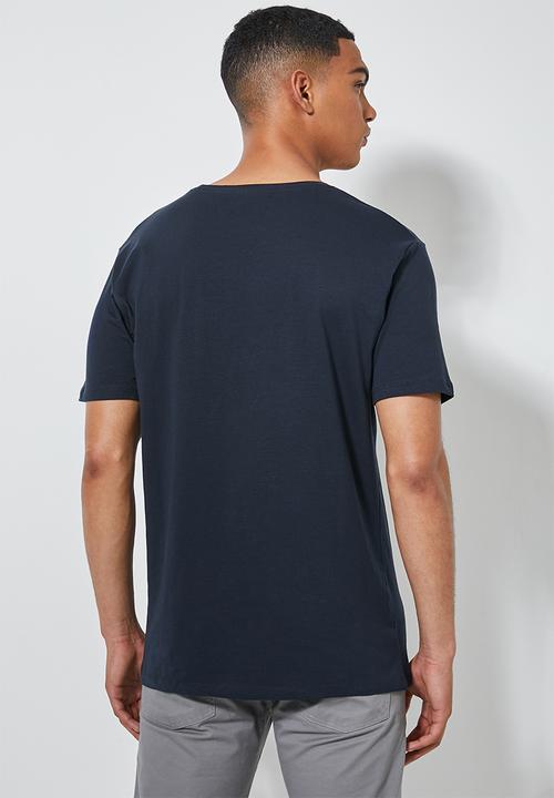 Superbalist - York premium crew neck tee - navy