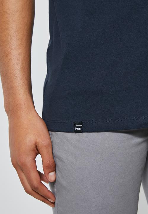 Superbalist - York premium crew neck tee - navy