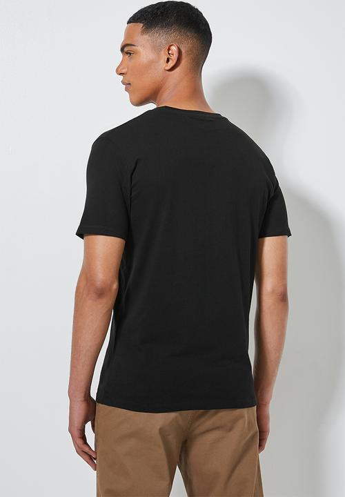 Superbalist - Dylan crew neck pocket tee - black