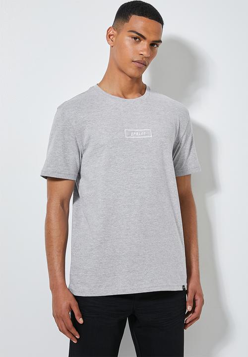 Superbalist - Logo crew neck tee - grey