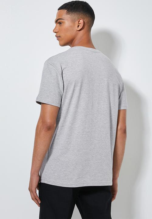 Superbalist - Logo crew neck tee - grey