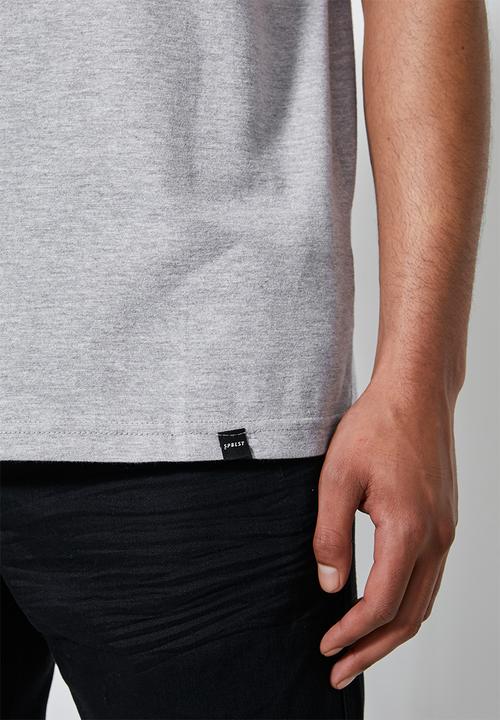 Superbalist - Logo crew neck tee - grey