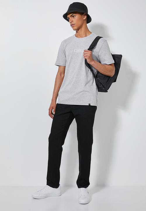 Superbalist - Logo crew neck tee - grey
