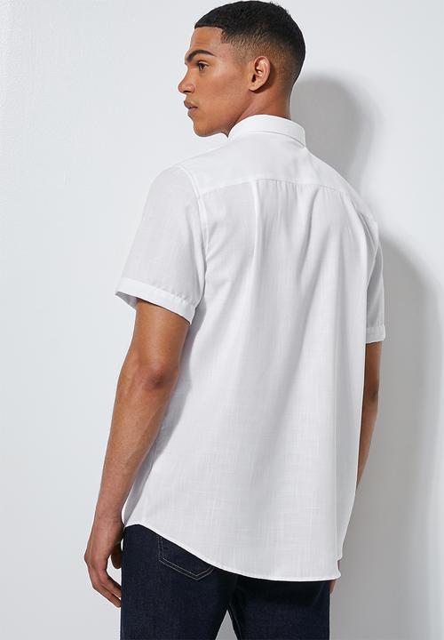 Superbalist - Theo regular fit summer shirt - white