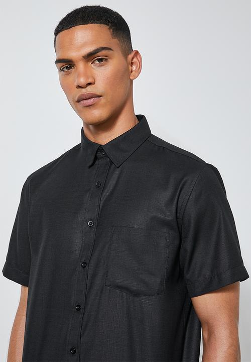 Superbalist - Theo regular fit summer shirt - black