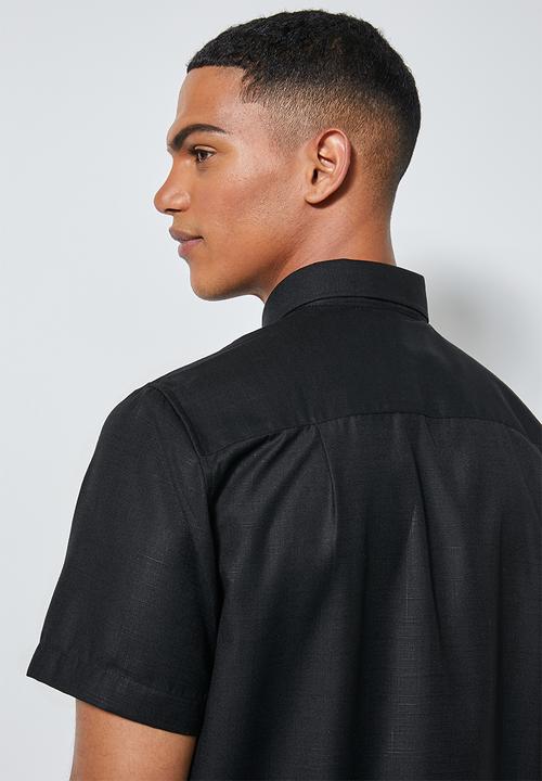 Superbalist - Theo regular fit summer shirt - black