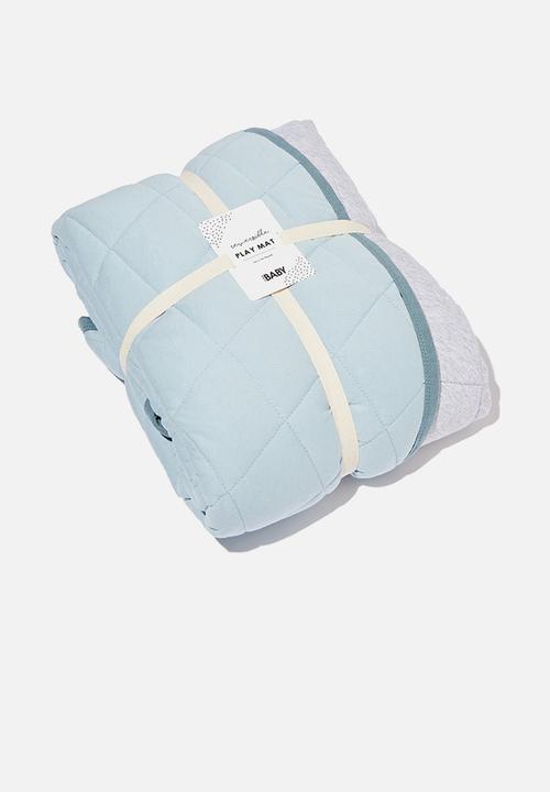 Cotton On - Quilted play mat - blue