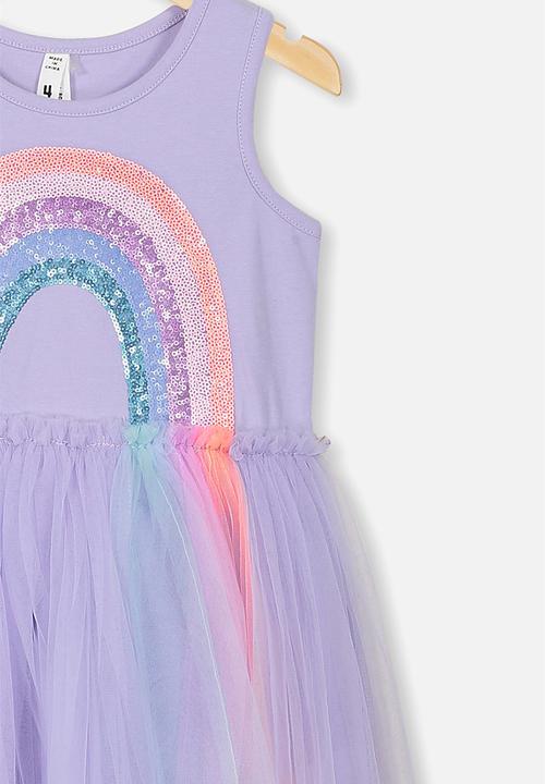 Cotton On - Iris tulle dress - purple