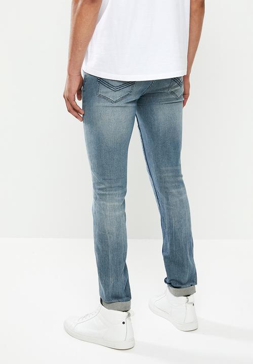 S.P.C.C - Battle works premium feather jeans - blue
