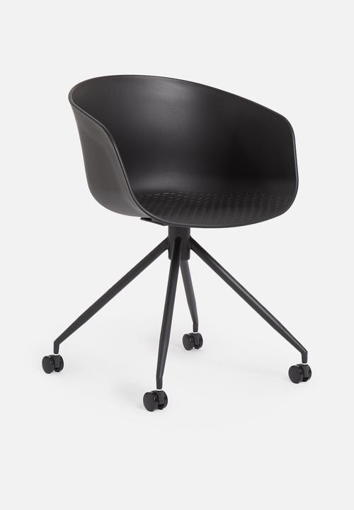 Sixth Floor - Bea office chair - black