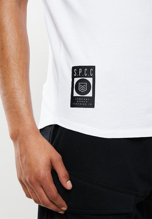S.P.C.C - Shearer fashion scooped hem sleeveless T-shirt - white