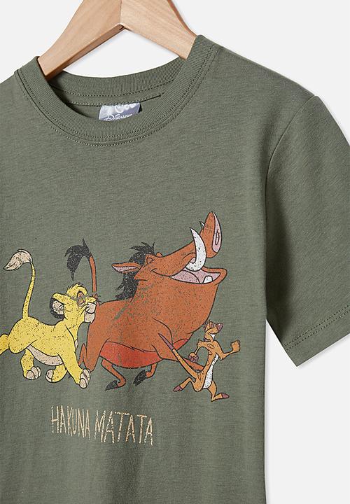 Cotton On - Co-lab tee - green