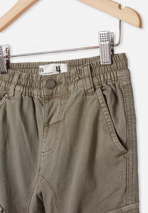Cotton On - Noah cargo pant - green