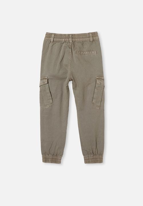 Cotton On - Noah cargo pant - green