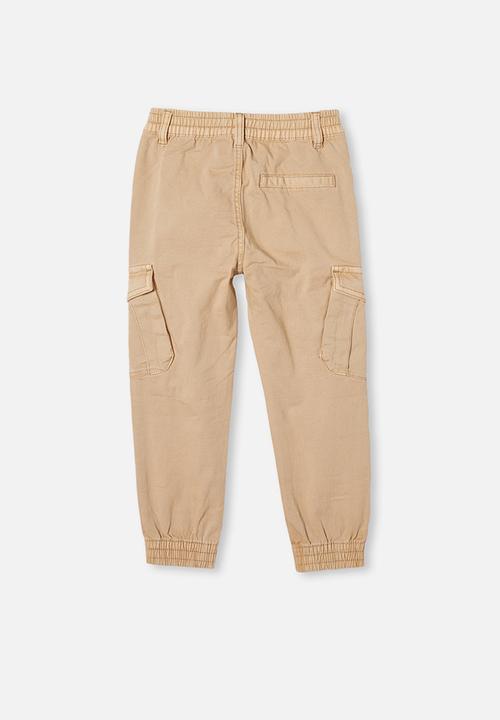 Cotton On - Noah cargo pant  - beige
