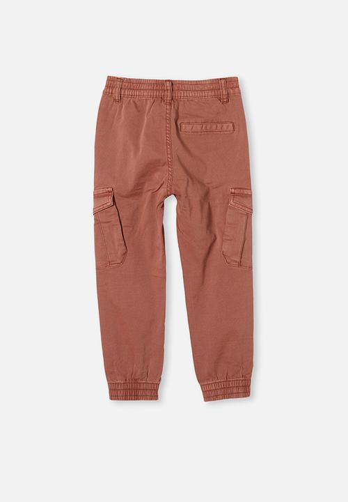 Cotton On - Noah cargo pant  - brown
