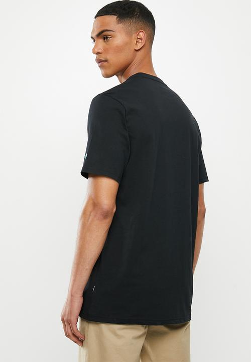 Converse - Converse star chevron waves tee - black