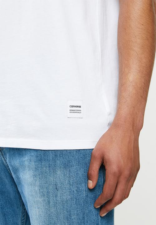 Converse - Converse essentials tee - white