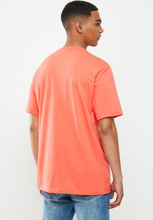 Converse - Converse tie-dye star chevron tee - coral 