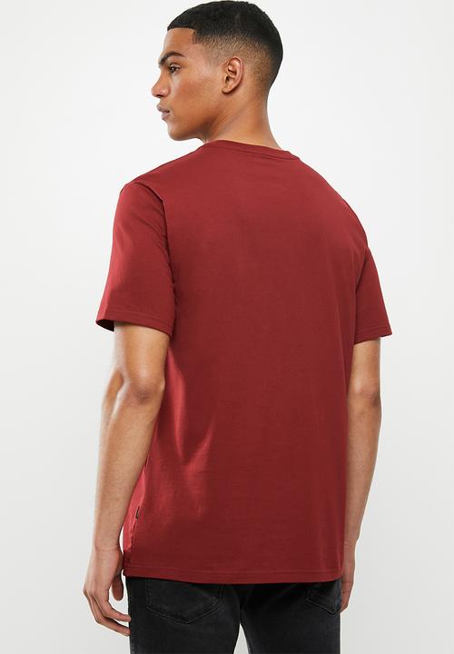 Converse - Converse skull helmet tee - red