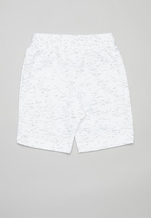 Pop Candy - 2 Pack fleece shorts - blue & white 