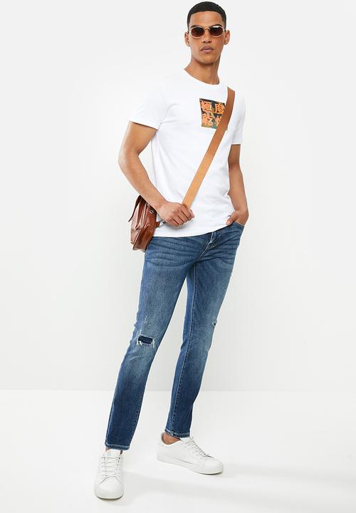 Superdry. - 02 Travis skinny - repair blue