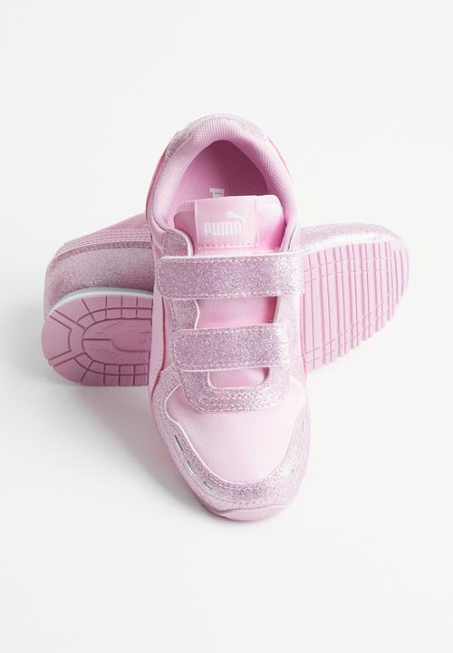 PUMA - Cabana racer glitz v ps - pink