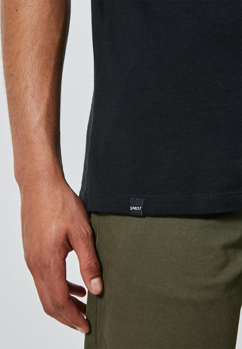 Superbalist - 2-pack Dean v-neck tee - black & white