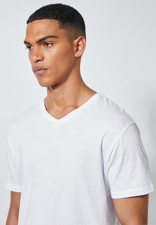Superbalist - 2-pack Dean v-neck tee - white