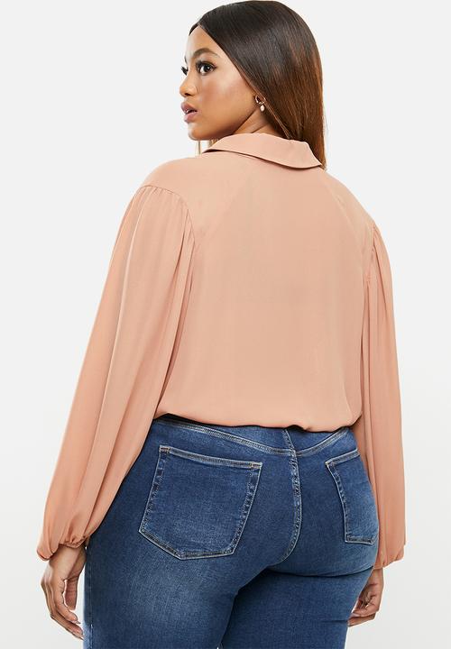 edit Plus - Soft femme shirt - pink