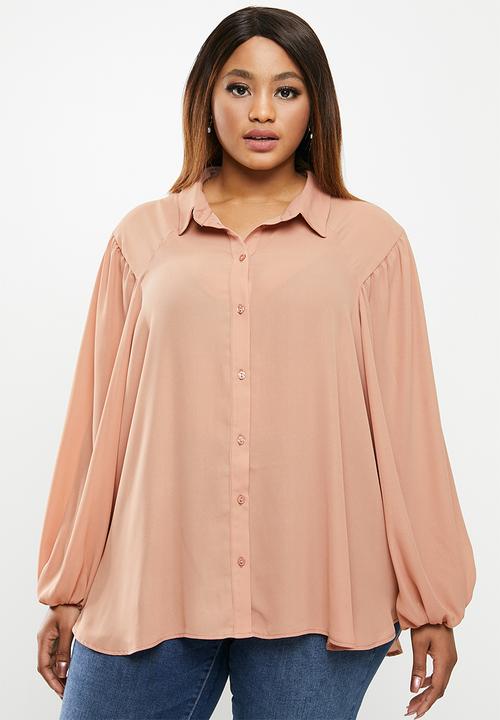 edit Plus - Soft femme shirt - pink