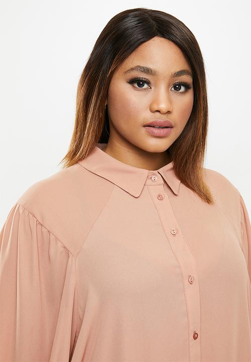 edit Plus - Soft femme shirt - pink