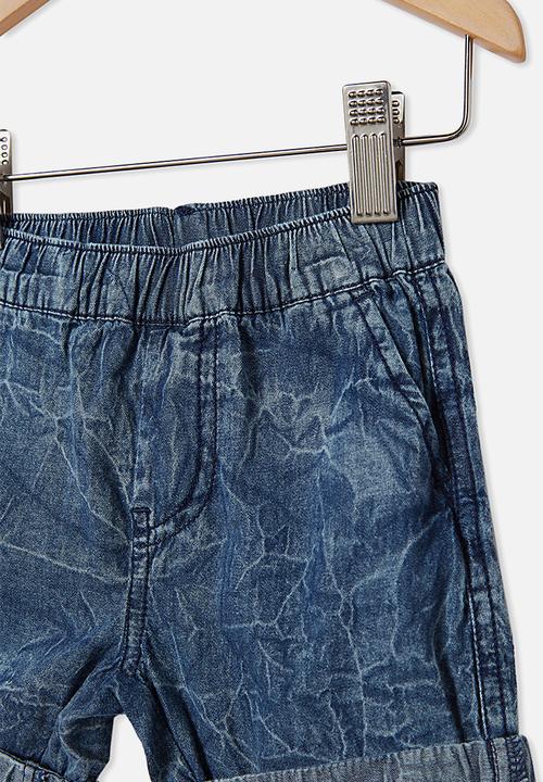 Cotton On - Danny short - chambray wash