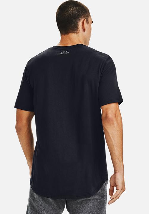 Under Armour - Ua triple stack logo short sleeve T-shirt - black