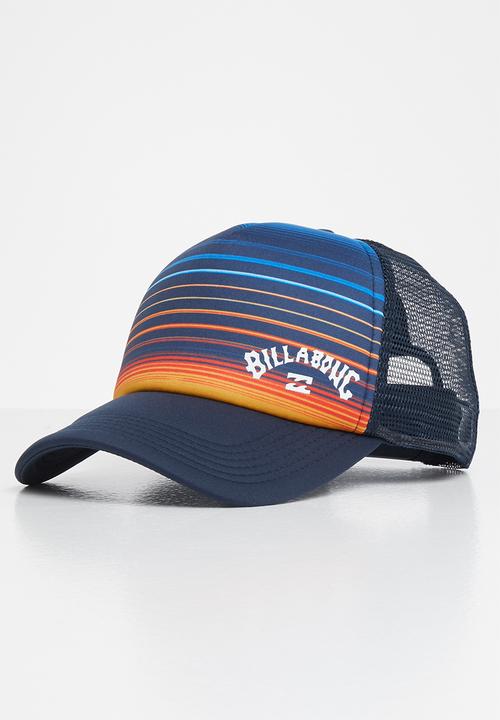 Billabong  - Range trucker - navy & orange 